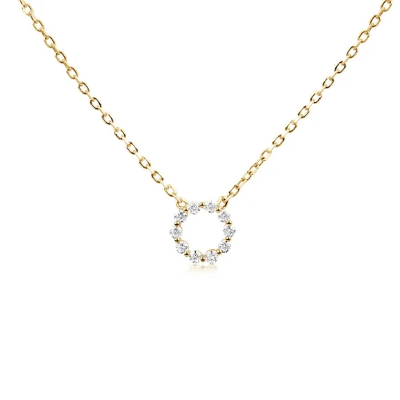 Collier Excellence Plaqué Or 18K 3Mic