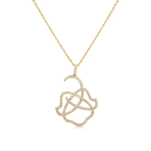 Pendentif Khmissa Excellence Plaqué Or 18K 3Mic