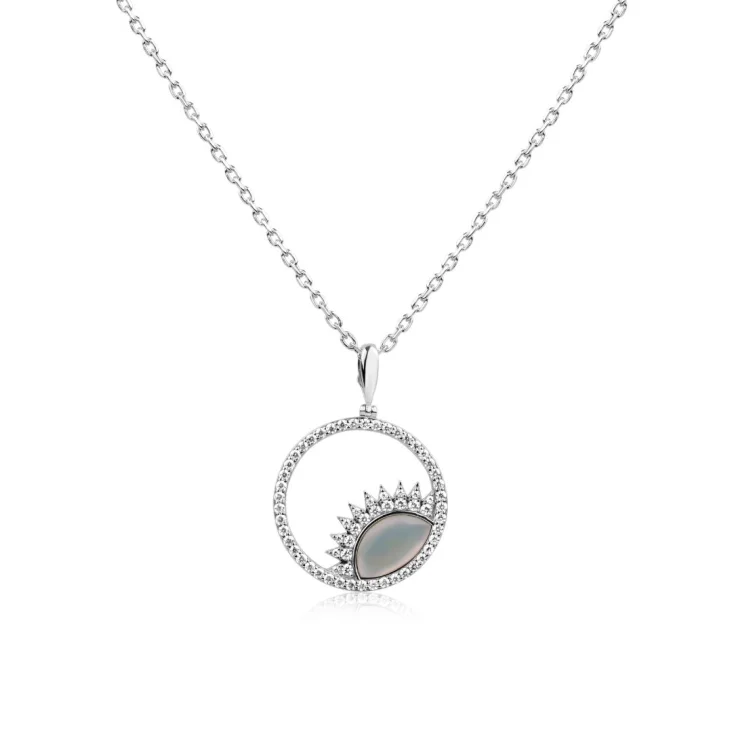 Pendentif lever de Soleil Excellence Argent 925 Rh