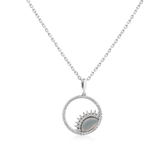 Pendentif lever de Soleil Excellence Argent 925 Rh