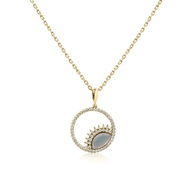 Pendentif lever de Soleil Excellence Plaqué Or 18K 3Mic