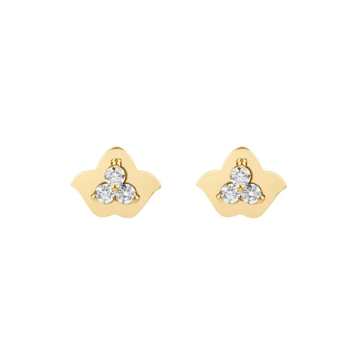 Puces d'oreilles khmissa Excellence Or jaune 750/1000 &...