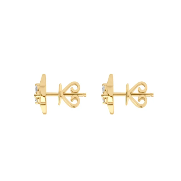 Puces d'oreilles khmissa Excellence Or jaune 750/1000 &... 2