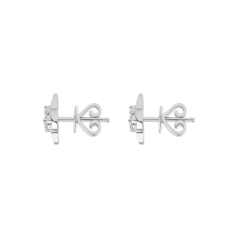 Puces d'oreilles khmissa Excellence Or gris 750/1000 &... 2