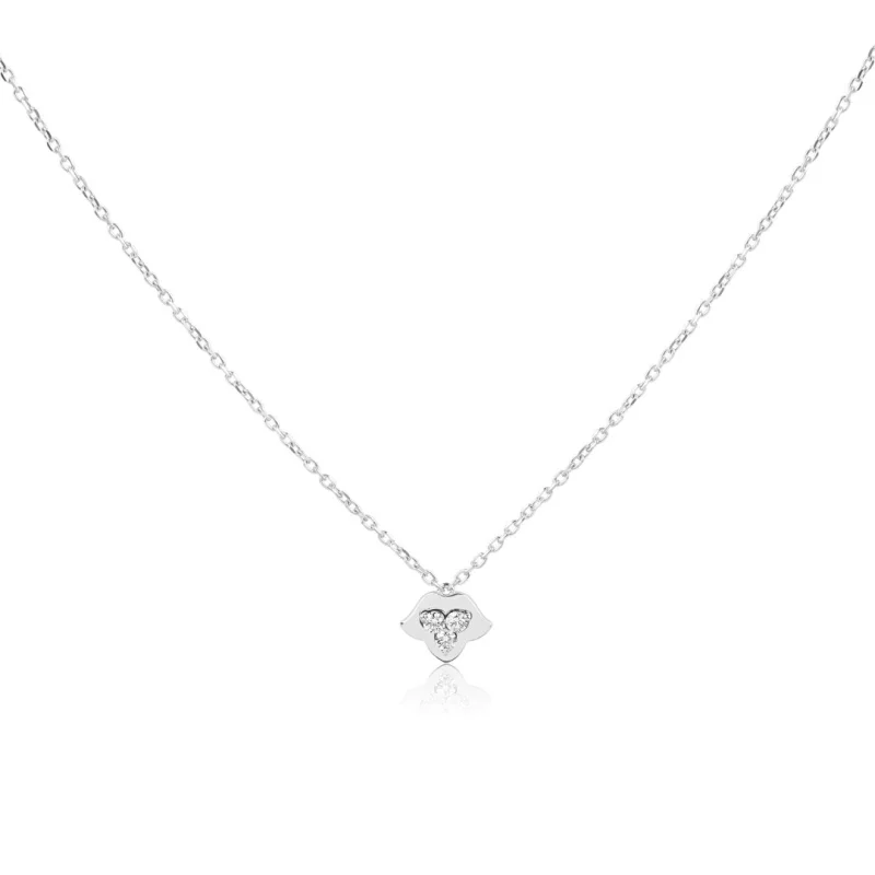 Collier khmissa Excellence Or gris... Collier khmissa Excellence Or gris...