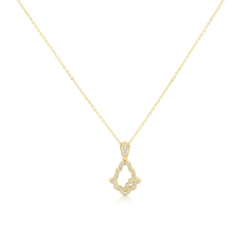 Pendentif Khmissa Excellence Or jaune... Pendentif Khmissa Excellence Or jaune...