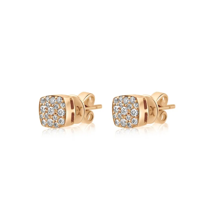Puces d'oreilles Excellence Or rose... Puces d'oreilles Excellence Or rose...