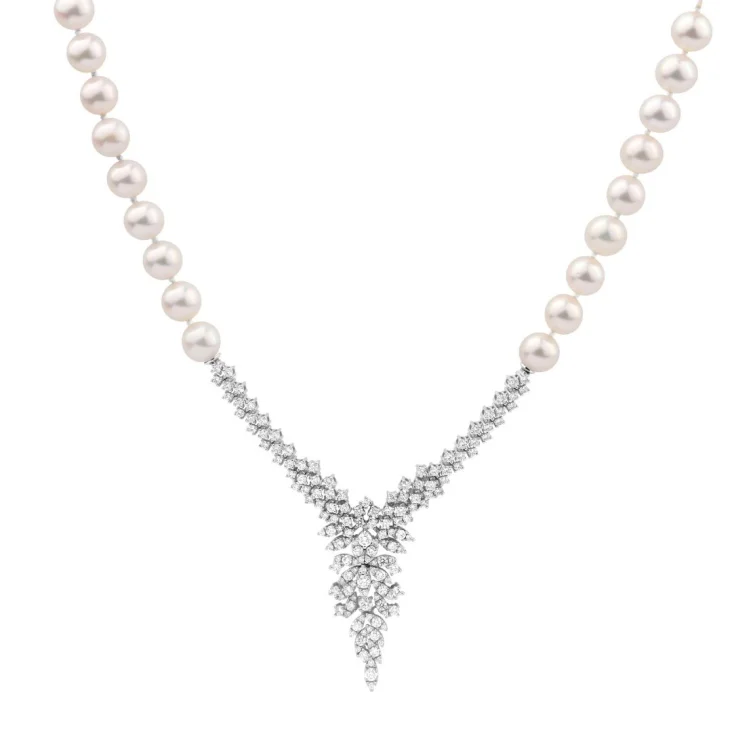 Parure Excellence Vendôme Perle Akoya 7-7.5