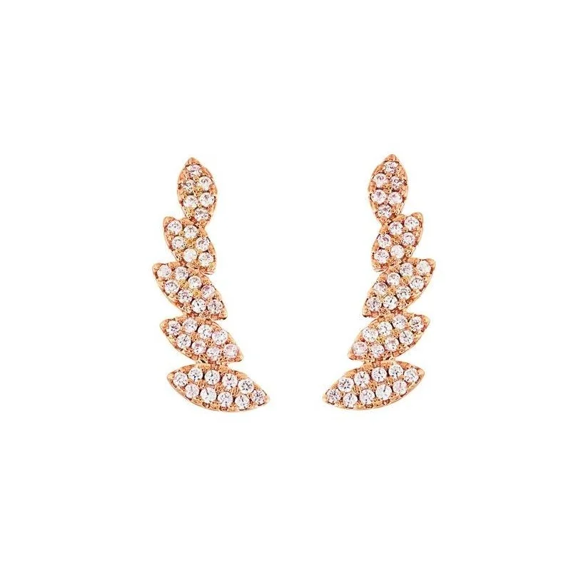 Boucles Excellence Argent 925 RG