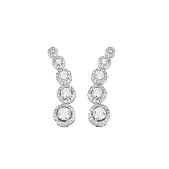 Boucles Excellence Argent 925 Rh