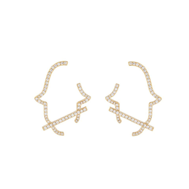 Boucles Excellence Plaqué Or 18K 3Mic