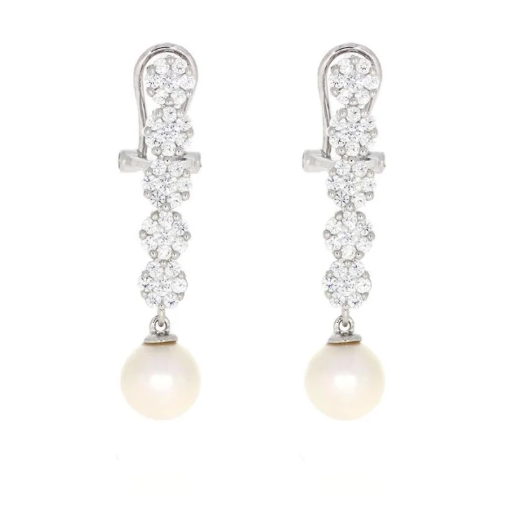 Boucles chute de marguerites