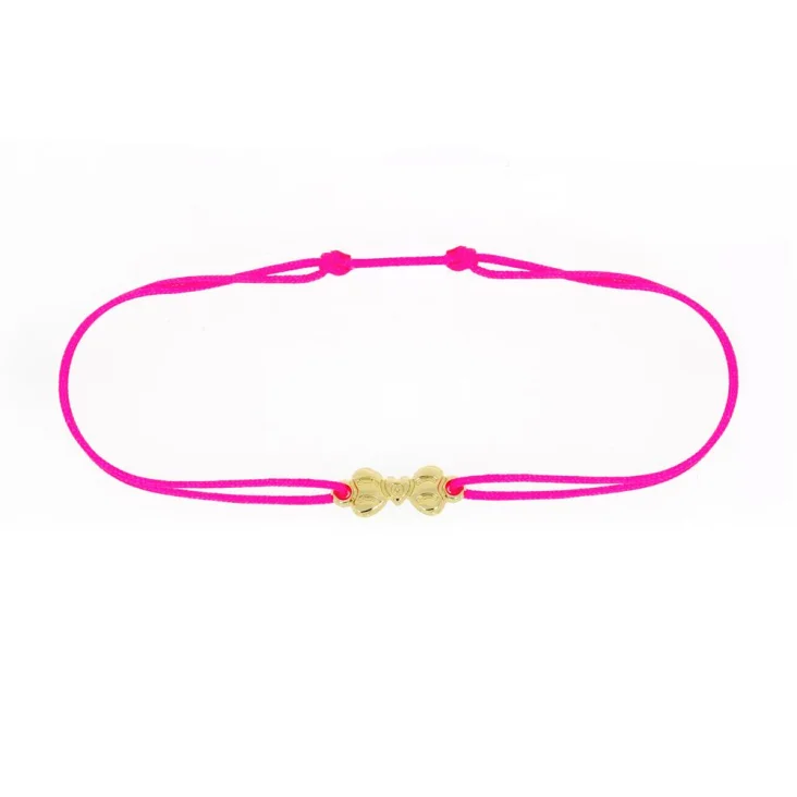 Bracelet Noeud Excellence Plaqué Or 18K 3Mic