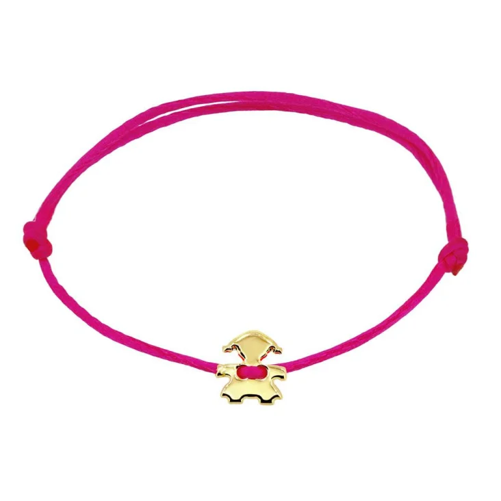 Bracelet Petite fille Excellence Plaqué Or 18K 3Mic