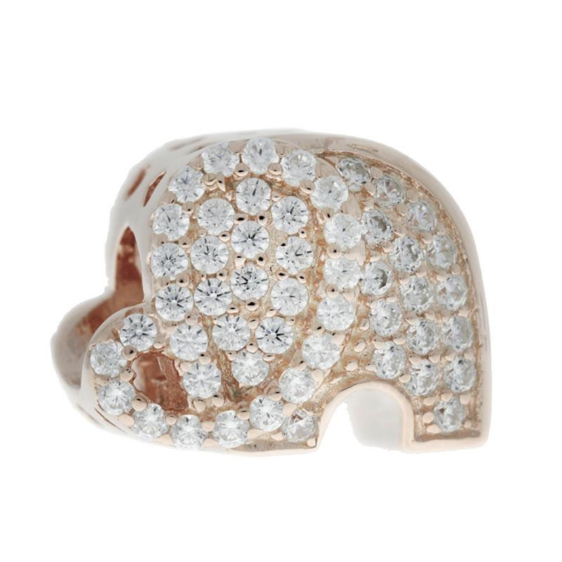 Charms Elephant Excellence Argent 925 R.Gold