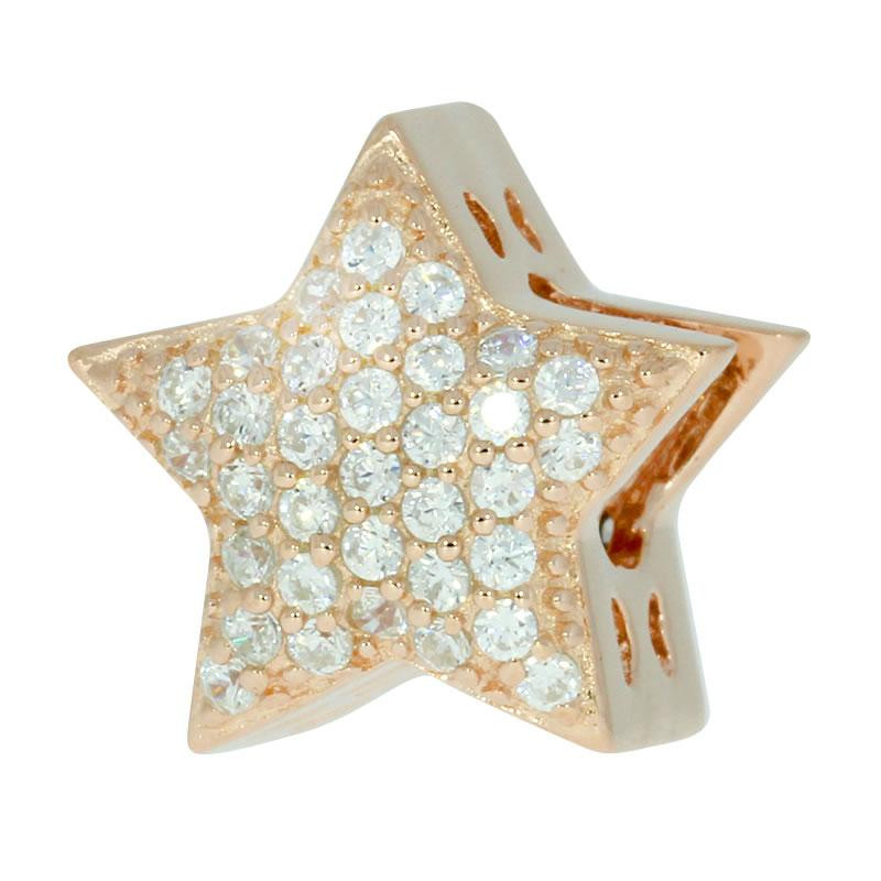 Charms Etoile Excellence Argent 925 R.Gold