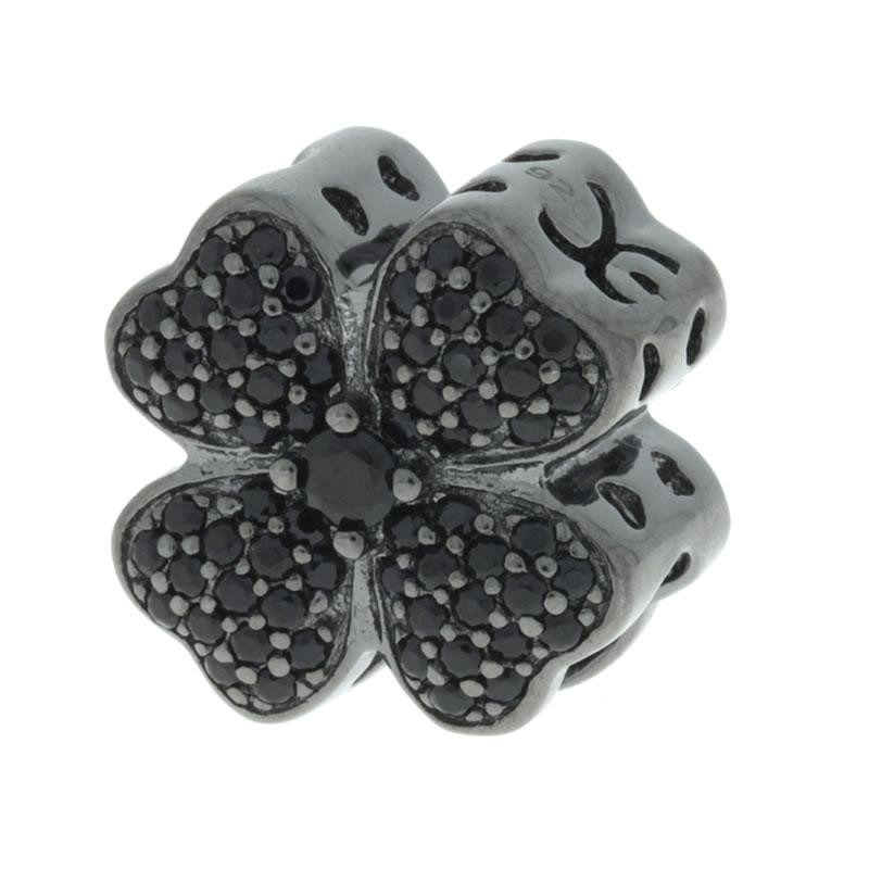 Charms Trefle Excellence Argent 925 BLK