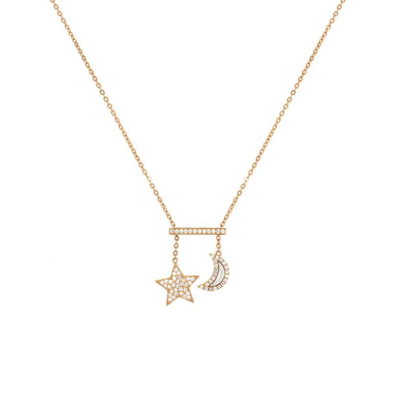 Collier DBP Excellence Argent 925 R.Gold