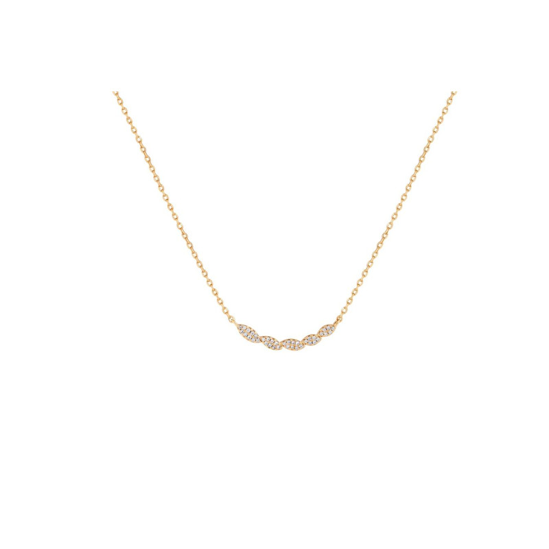Collier Olea Excellence Plaqué Or 18K 3Mic