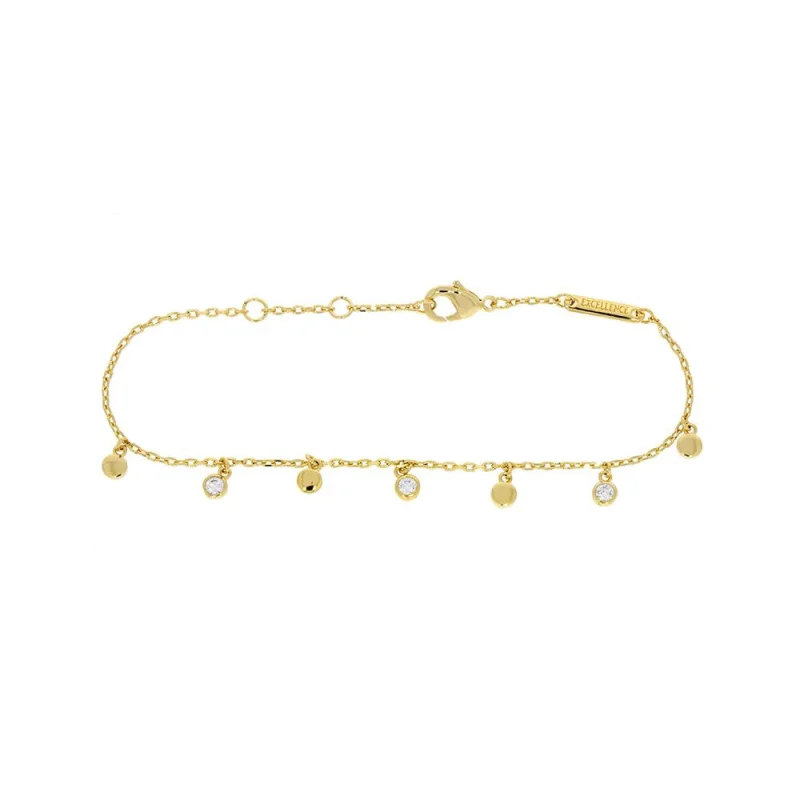 Gourmette Princesse Excellence Plaqué Or 18K 3Mic