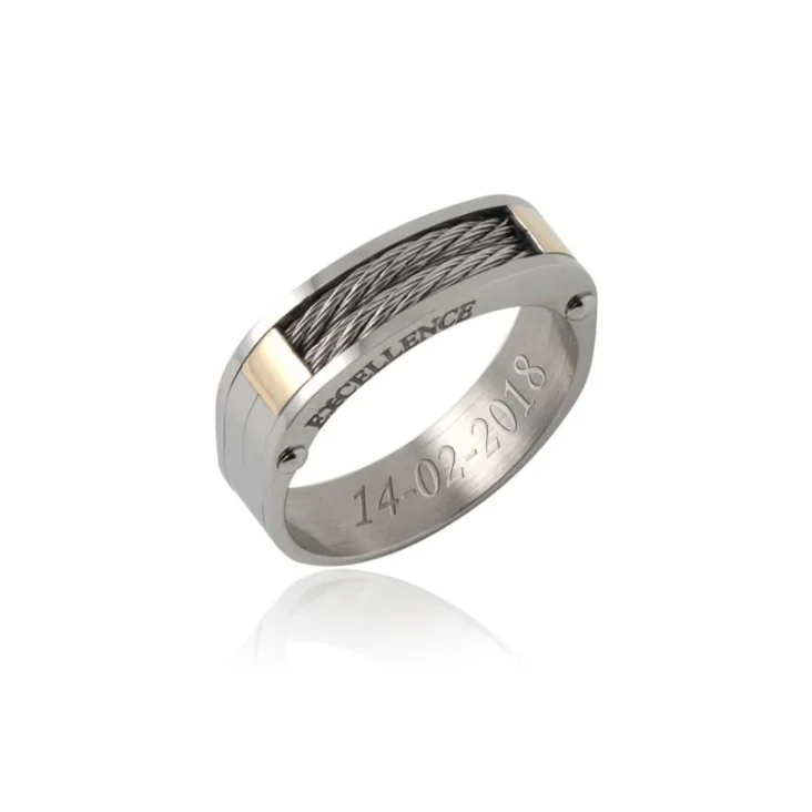 Service gravure sur bague