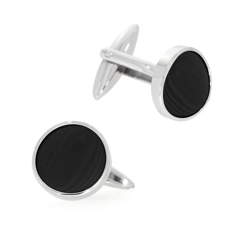 boutons de manchettes Excellence Acier 316L & Carbone