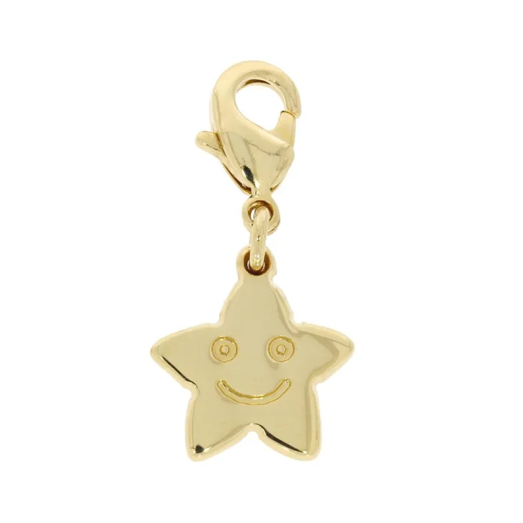 Charm Etoile Excellence Plaqué Or 18K 3Mic