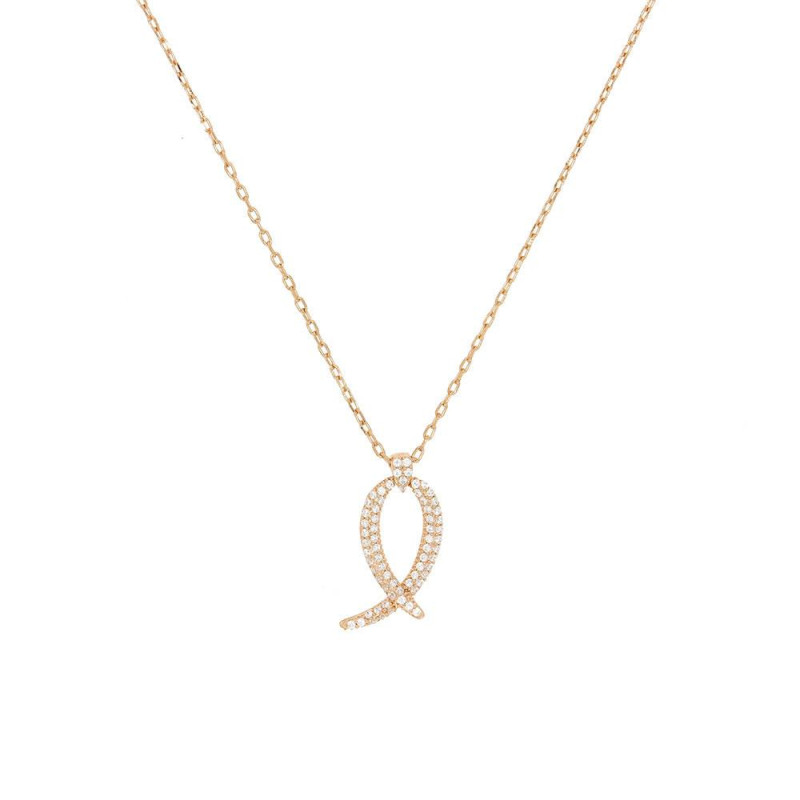 Collier Excellence Argent 925 R.Gold