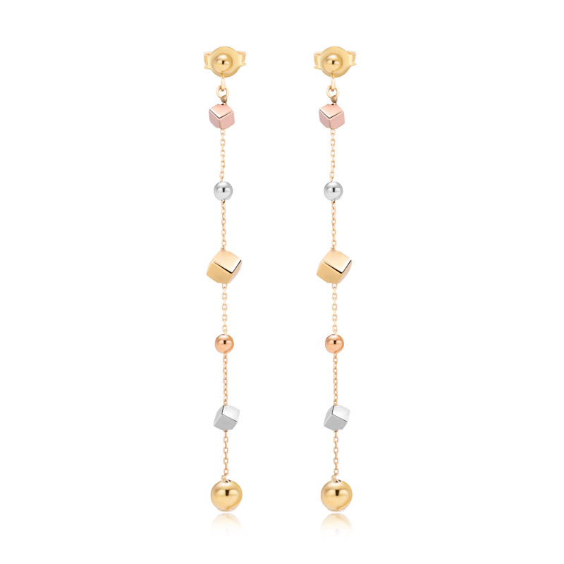 Boucles Excellence Or jaune 750/1000