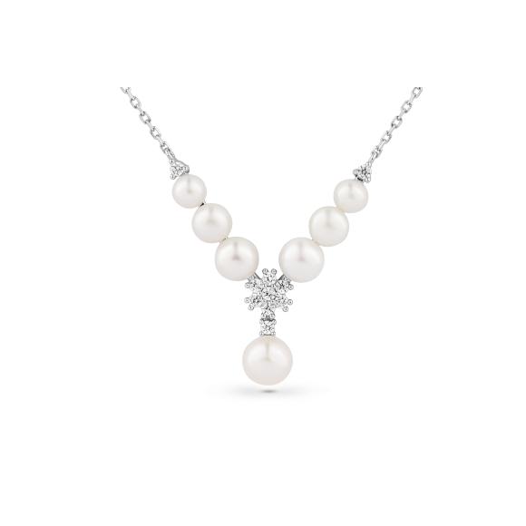 Collier Excellence Argent 925 Rh & FWP