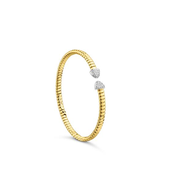 Bracelet Excellence Or jaune 750/1000 & Diamants