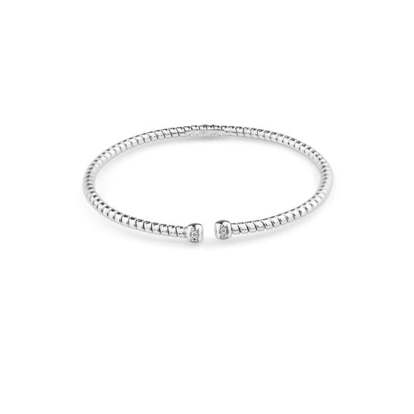 Bracelet Excellence Or gris 750/1000 & Diamants