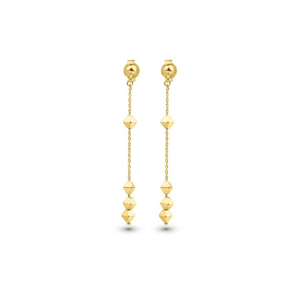 Boucles Excellence Or jaune 750/1000
