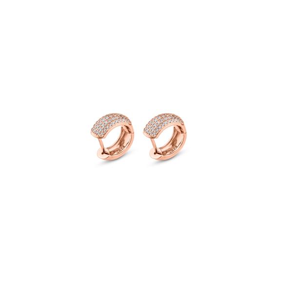 Boucles Excellence Argent 925 Rose gold