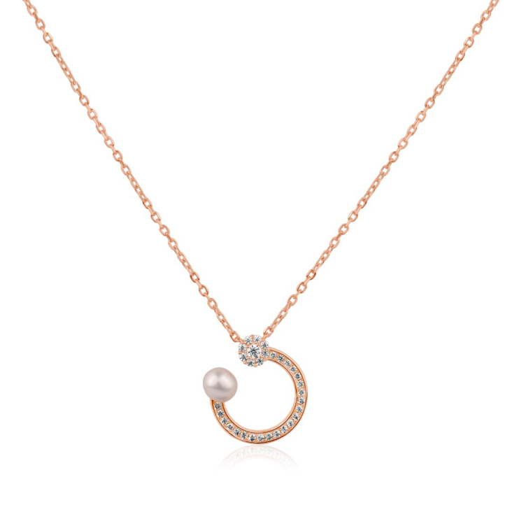 Collier Excellence Argent 925 Rh & FWP